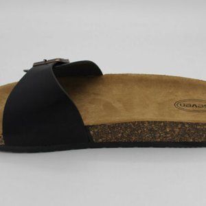 Woman Sandals Vegan Very Comfortable Black/Brown